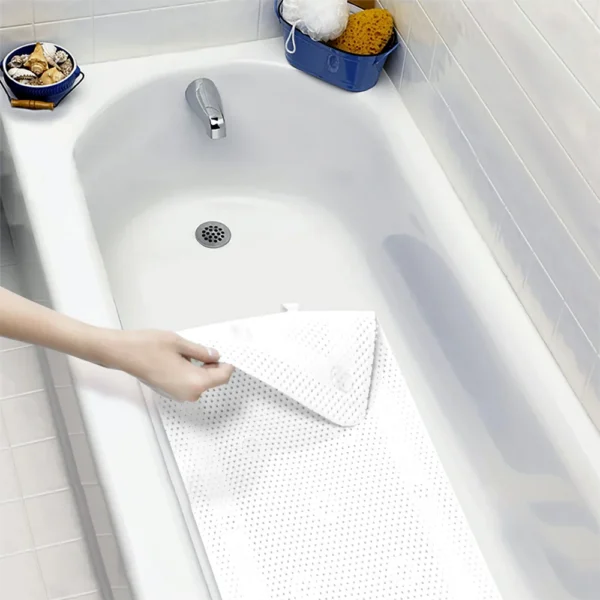 Non-Slip Spa Bathtub Mat Mattress Pad PVC Foam Breathable 3D Mesh Layers Bath Cushion With Pillow Full Body Bath Tub Pillow