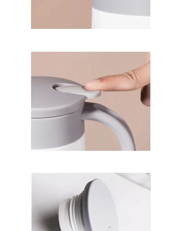 304 Stainless Steel Insulation Pot Thermoses Double Wall Vacuum Flask Car Portable Thermal Kettle Coffee Jug Teapot 850ml Water