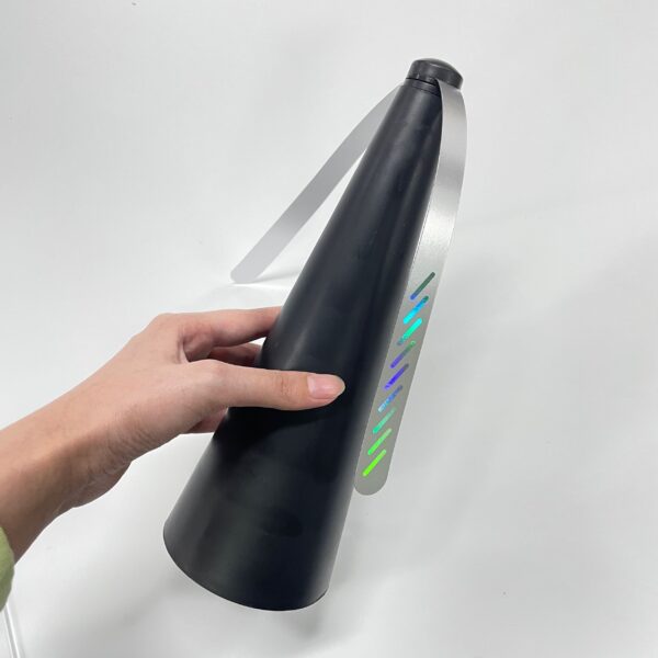 Outdoor Fly Repellent Fan | Outside or Inside Table use | Restaurant | Barbeque | Events | Deter Flies | Wasps | Bees | Bugs Away | Battery Operated | Tabletop